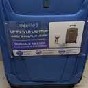 Travelpro Maxlite 5 Softside Expandable Checked Luggage with 4 Spinner Wheels, Lightweight Suitcase, Men and Women, Azure Blue, Checked Medium 25-Inch