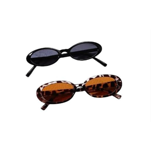 Pairs Women's Vintage Small Oval Frame Sunglasses - UV Protection Retro Glasses for Outdoor
