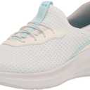 Ryka Women's Ferocity Slip-on Sneaker (8.5, Brilliant White)