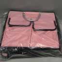 Trunk Organizer Cargo Organizer Trunk Storage Waterproof Collapsible Durable Multi Compartments- (Oversize,Pink)