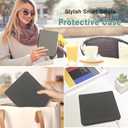 Case for Kobo Libra Colour 7 Inch (Model: N428, 2024 Release), Ultra Slim Lightweight Folio Cover with Auto Wake/Sleep, Fabric Black