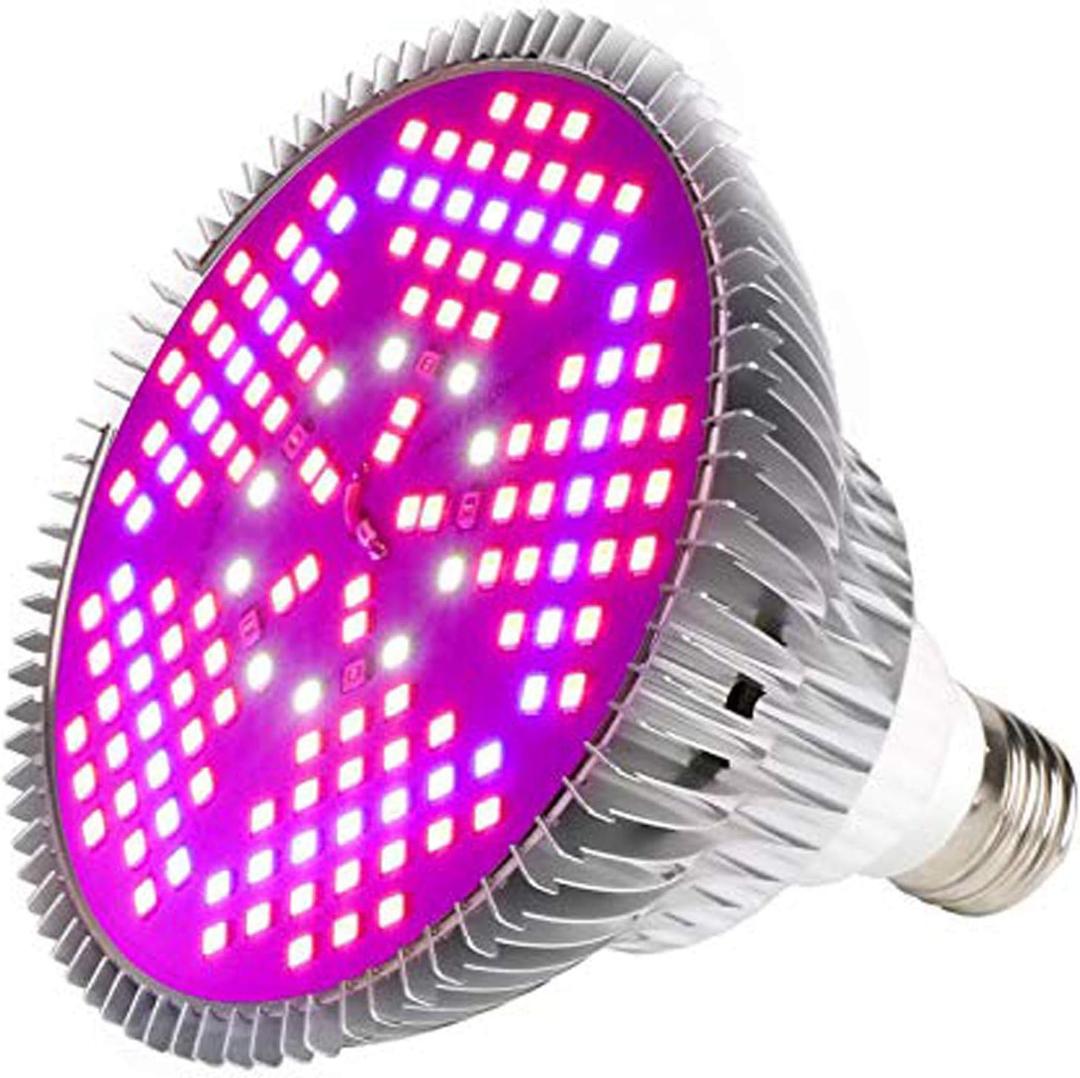 highydroLED 100W Led Grow Light Bulb Full Spectrum,Plant Light Bulb with 150 LEDs for Indoor Plants,E26/E27 Socket,Grow Lamp for Hydroponic Indoor Garden Greenhouse Succulent Veg Flower