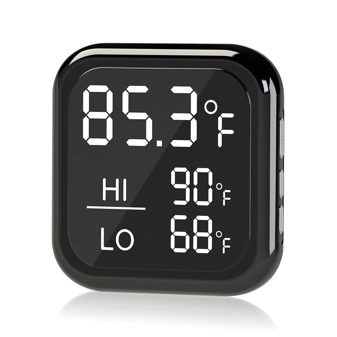 Smart Digital Fish Tank Thermometer Turtle Tank, Betta Fish & More | 5-200 Gallon | High/Low Temperature Alerts