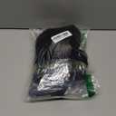 Mafulus Girl's Oversized Crewneck Fall Sweaters Kids Batwing Long Sleeve Slouchy Chunky Cute Pullover Jumper Shirts 5-14T (11-12 Years, Black)