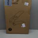 Baby Bouncer,Portable Baby Bouncer Seat & Foldable with 3 Height Adjustments, Ergonomic Bouncer for Babies 0-6 Months, Wood Grain Style, Natural Vibrations, Includes Storage Bag (Beige)