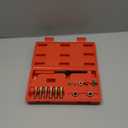 15Pcs Metric Thread Chaser Set, Thread Inserts and Repair Kits in 4 Sizes, Universal Re-Threading Tool with Case