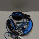 IMYB A36 Gaming Headset with Microphone for Pc, Xbox One Series X/s, Ps4, Ps5, Switch, Stereo Wired Noise Cancelling Over-Ear Headphones with Mic for Computer, Laptop, Mac, Nintendo, Gamer (Blue)