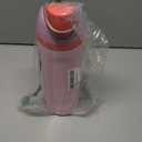 Owala FreeSip Insulated Stainless Steel Water Bottle with Straw for Sports and Travel, BPA-Free Sports Water Bottle, 24 oz, Pink, Angel Food Cake