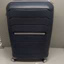 Samsonite Freeform 2-Piece Luggage Set - Carry-On & Large Checked Luggage with Dual Spinner Wheels - Durable Polypropylene Hardshell - TSA Lock, Airline-Approved - Expandable Hard Shell - Navy