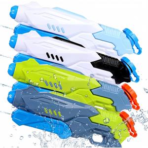 4 Pack Water Guns for Kids Ages 4-8-12 Water Squirt Guns 400cc Blasters Bulk Soaker Summer Swimming Pool Beach Powerful Water Pistol Fighting Family Toys Outdoor Game Ideas Gift for Boys Girls Adults 4 Pack Water Guns for Kids Ages 4-8-12 Water Squirt Guns 400cc Blasters Bulk Soaker Summer Swimming Pool Beach Powerful Water Pistol Fighting Family Toys Outdoor Game Ideas Gift for Boys Girls Adults