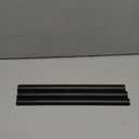 ZhiYo Cord Hider for 1-2 Cords, Cable Hider 39in(3X L13in), Cord Covers for Wires on Wall Mount TV, Cable Cover Wall, Wire Raceway Black, W1in x H0.45in