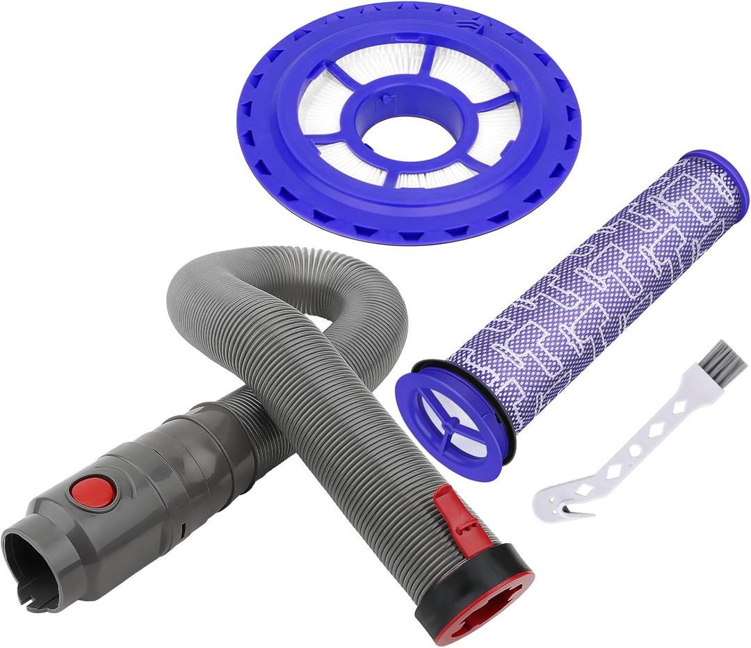 DC41 Replacement Hose and Filter Kit Compatible with Dyson DC41, DC65, DC66, UP13, UP20, Ball, Ball 2 Vacuums, Replace Parts # 920769-01 & 920640-01
