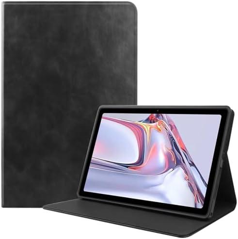 SZLONKOU TPU Soft Tablet Cover for Samsung Galaxy Tab A7 10.4"(2020 2022 Release),Ultra Slim Folio Stand Leather Case for Samsung Galaxy Tab A7 10.4 SM-T500 T503 T505 T507 T509 (NP-Black)