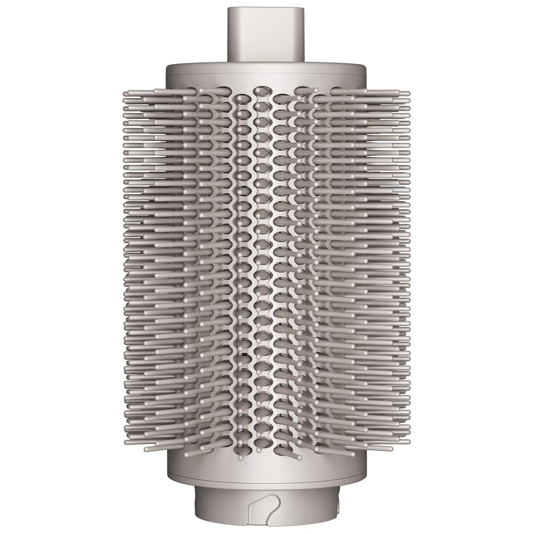 Large Round Brush Attachment for Shark FlexStyle, Upgraded Bigger Round Volumizing Brush for Shark Flex Style Accessories Styling for Smooth,Voluminous Curls(2 Inch Barrel,2.95 Inch Bristle)