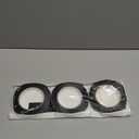 Mr. Pen- Black Masking Tape, 0.6 Inch Wide, 3 Rolls, 3 x 55 Yards, Black, Painters Tape