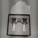 D3S D3R LED Bulb,24000LM +600% Brightness,6500K Cool White,Plug and Play,D3S LED Bulbs Canbus Error Free,Fog Light Bulbs,Pack of 2