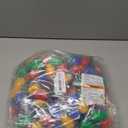 QZYL 16 Pcs Christmas Light Up Necklace, Colorful Christmas Necklaces Bulk, 9 LED Bulbs Novelty Christmas Lights with 3 Flash Modes, Perfect for Xmas New Year Eve Party Favor Supplies Accessories