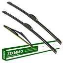 ZIXMMO 26"+17" Windshield Wipers with 12" Rear Wiper Blade Replacement for Nissan Rogue 2014-2023/Nissan Pathfinder 2013-2021/Infiniti QX60 2014-2020 -Original Factory Quality (Set of 3)