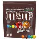 M&M'S Milk Chocolate Candy Bulk Pack, Party Size, 38 oz Bag (EXP 02/01/27)