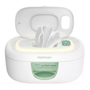 Momcozy Baby Wipe Warmer, Innovative Spring Design, Large Capacity Wipes Dispenser for 6080pcs, Fast & Even Heating, 4 Modes of Temperature Heating Control, Diaper Wipe Warmer with Night Light, Grey