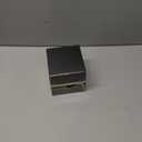 Men's Stainless Steel Watch, Fashion Business Design, Big Face Black Dual Movement, 3ATM Waterproof, with Date, Day, Alarm, LED Display