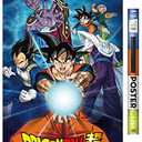 Trends International Dragon Ball Super - Groups Wall Poster, 22.375" x 34", Poster & Clip Bundle