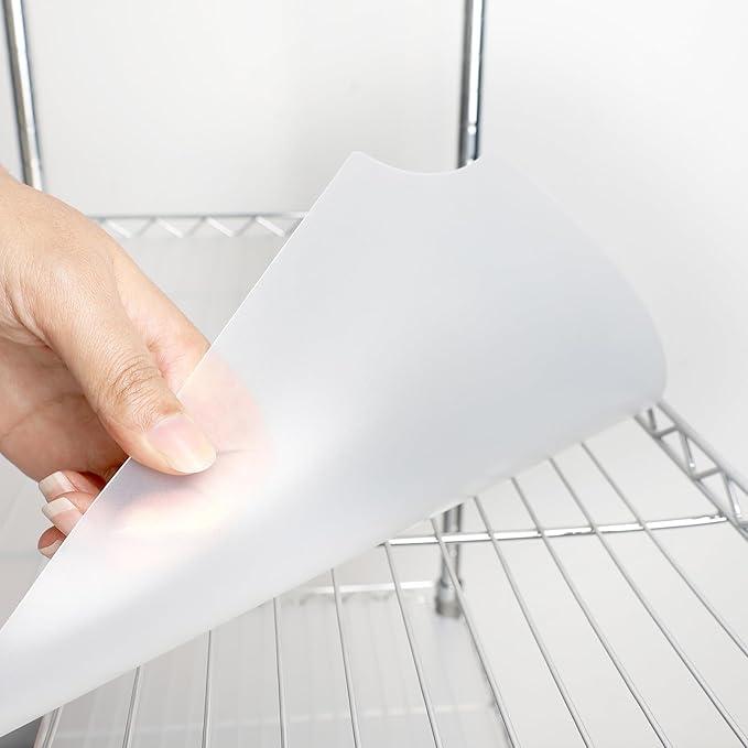 Shelf Liners Mats for Wire Shelving (Rolled, Actual Size:15.74"X35.82")