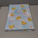8 x WRAPLULU Blue Baby Shower Wrapping Paper - 4 Jumbo Sheets, 28 * 40 Inches - Rubber Duck Gift Wrap with Soap Bubbles, Perfect for Boys Girls, Birthday, Newborn, Gender Reveal