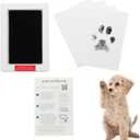 Green Pollywog | Extra-Large Clean Touch Inkless Ink Pad for Pets | Paw/Nose Prints for Dogs & Cats Non-Toxic | Paw Print Stamp Kit | Dog Paw Print Kit | Cat Footprint Keepsake (1-Pack)