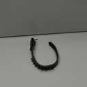 Spiked Studded Dog Collar, Soft Genuine Leather Dog Collar, Adjustable Dog Collars for Small Medium Large Dogs Breeds Pit Bull (S fit Neck 10.5-13", Black1)