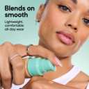 Almay Clear Complexion Foundation, Oil-Free Face Makeup for Acne-Prone Skin, Buildable Coverage, Soft-Matte Finish, Vegan, 400, 1 fl oz