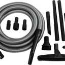 Upright and Canister Vacuum Extension Hose and Attachment Kit