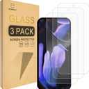 5 x Mr.Shield Screen Protector compatible with Google Pixel 9A [Tempered Glass] [3-Pack] [Japan Glass with 9H Hardness]