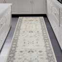 MaxRugrs Washable Runner Rug Non Slip Kitchen Rug Runners for Hallways,Stain Resistant Vintage Floor Carpet Runners for Entryway,Laundry Room,Bedroom Beside Area Rugs(2x6,Green Yellow)