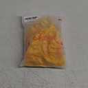 Lilosy Sexy Garter Belt Mesh Lace Babydoll Lingerie Dress Set with Thong (Small, Yellow)