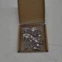 M8-1.25 x 16mm Stainless Steel Hex Bolts, 304 Stainless Steel 18-8, Hex Drive, Full Thread, Coarse Thread UNC, Plain Finish, 20 PCS
