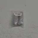 Heavy Duty Hinged Elbow Connector Curtain Rod Corner Connector Elbow Connector for 1 Inch Bay Window Curtain Rods, Black Color, (Set of 2)