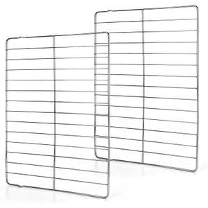 2 Pcs 316496201 316496202 Oven Rack Compatible with Frigidaire