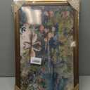 MAM8A Vintage Swan Framed Wall Art, Swan Art Wall Decor, 16 x 24 Inch