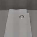 RYB HOME White Curtains for Bedroom, Sunlight Block Noise Reducing Privacy Window Covering for Living Room Shared Office Home Theater Doorway, 1 Pc, Grayish White, W 60 x L 96 inch