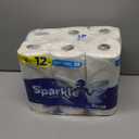 Sparkle Pick-A-Size Paper Towels, 6 Double Rolls (660 Sheets Total) - Strong 2-Ply Towels for Kitchen Cleanup and Everyday Messes