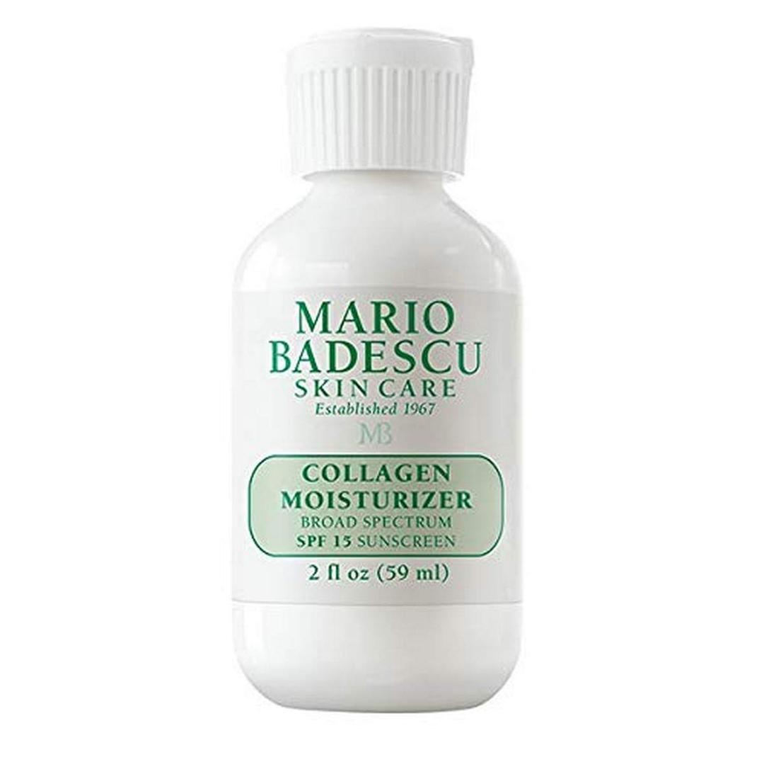 Mario Badescu Collagen Face Moisturizer for Women and Men with SPF 15 for Combination & Sensitive Skin, Daytime Moisturizer Face Cream with Collagen & Cottonseed Oil