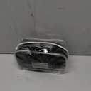 American Trends Women's String Two Piece Halter Top Triangle Bikini Set with Tie Side Bottom Sexy Swimsuit Bathing Suits (4-6, 01 Black)