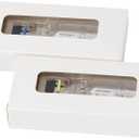 One Pair of 1.25G SFP WDM SC Bidi Transceiver 1000Base-BIDI SingleMode Simplex Fiber Module SMF 1310nm/15500nm DDM up to 20 km for Cisco GLC-BX-D, Ubiquiti UniFi UF-SM-1G-S, Mikrotik and More