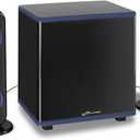 ILIVE Bluetooth 2.1-Channel Music System, Black