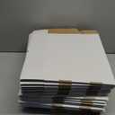 White Shipping Boxes 6x6x6 Inches Small Corrugated Cardboard Boxes, 20 Pack