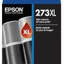 EPSON 273 Claria Ink High Capacity (T273XL020-S) Works with Expression Premium XP-520, 600, 610, 620, 800, 810, 820 (Black)