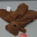 Doindute Baby Dark Brown Teddy Bear Soft Stuffed Animal Security Blanket, Plush Bear Character Lovey Blanket, Baby Shower/Nursery Gift, Newborn Infant Toddler Snuggle Blankie for Boys Girls, 14 Inches