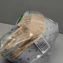 LOCHAS Bedroom Rug 2.6' x 5.3', Beige Fluffy Shaggy Area Rug for Bedroom Bedside, Soft Oval Throw Rugs Carpet for Kids Girls Nursery Living Room Home Decor