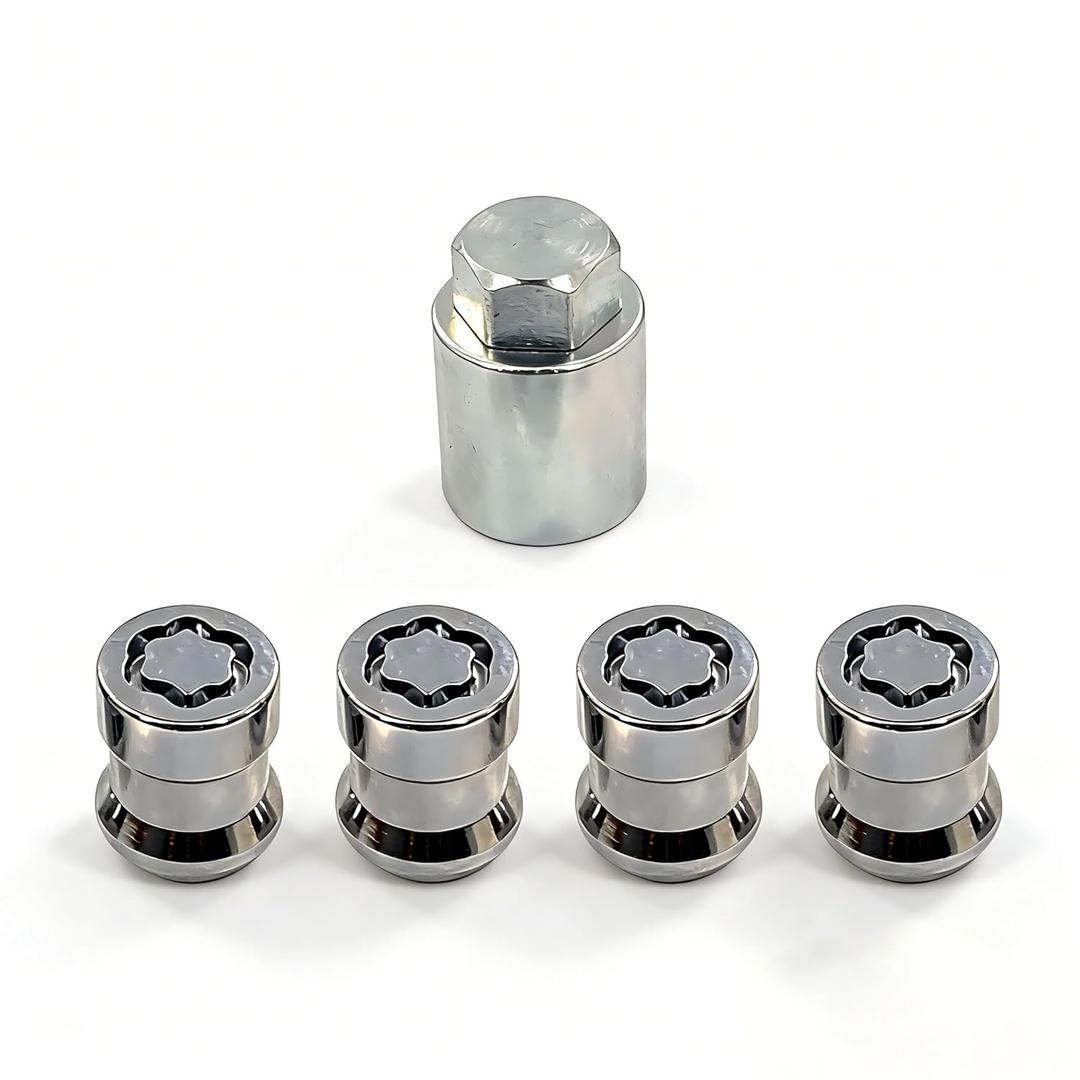 Wheel Lock Lug Nut Set Compatible with 2007-2025 Honda CR-V, 2016 Civic, 2008-2012 Accord, Replace 08W42-SCV-101 08W42-SCV-102 08W42-SCV-100